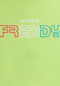 Freddy Abito Bambina con Cappuccio e Logo Multicolore- Abiti