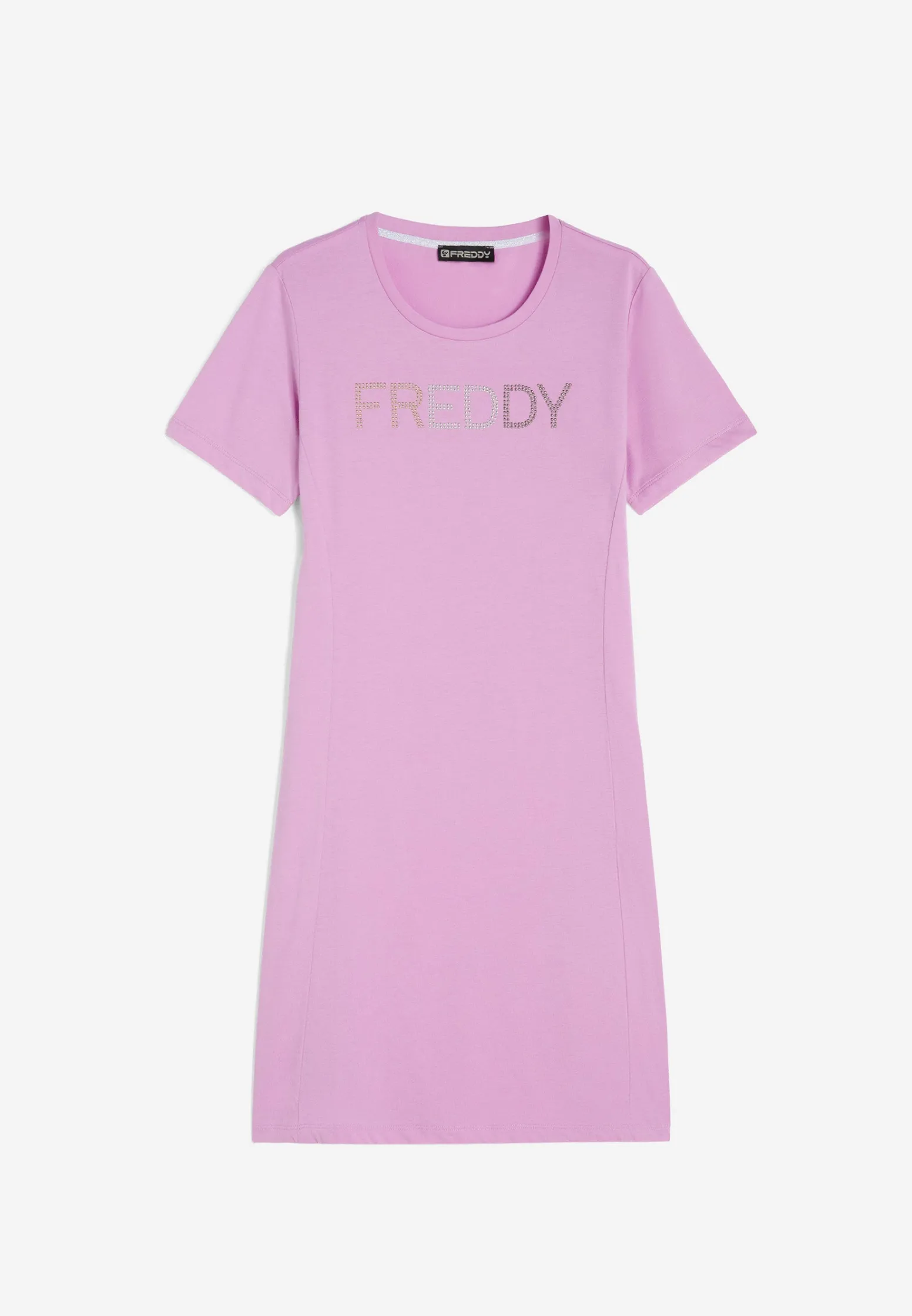 Freddy Abito in jersey con maxi logo composto da borchie metal-Donna Abiti