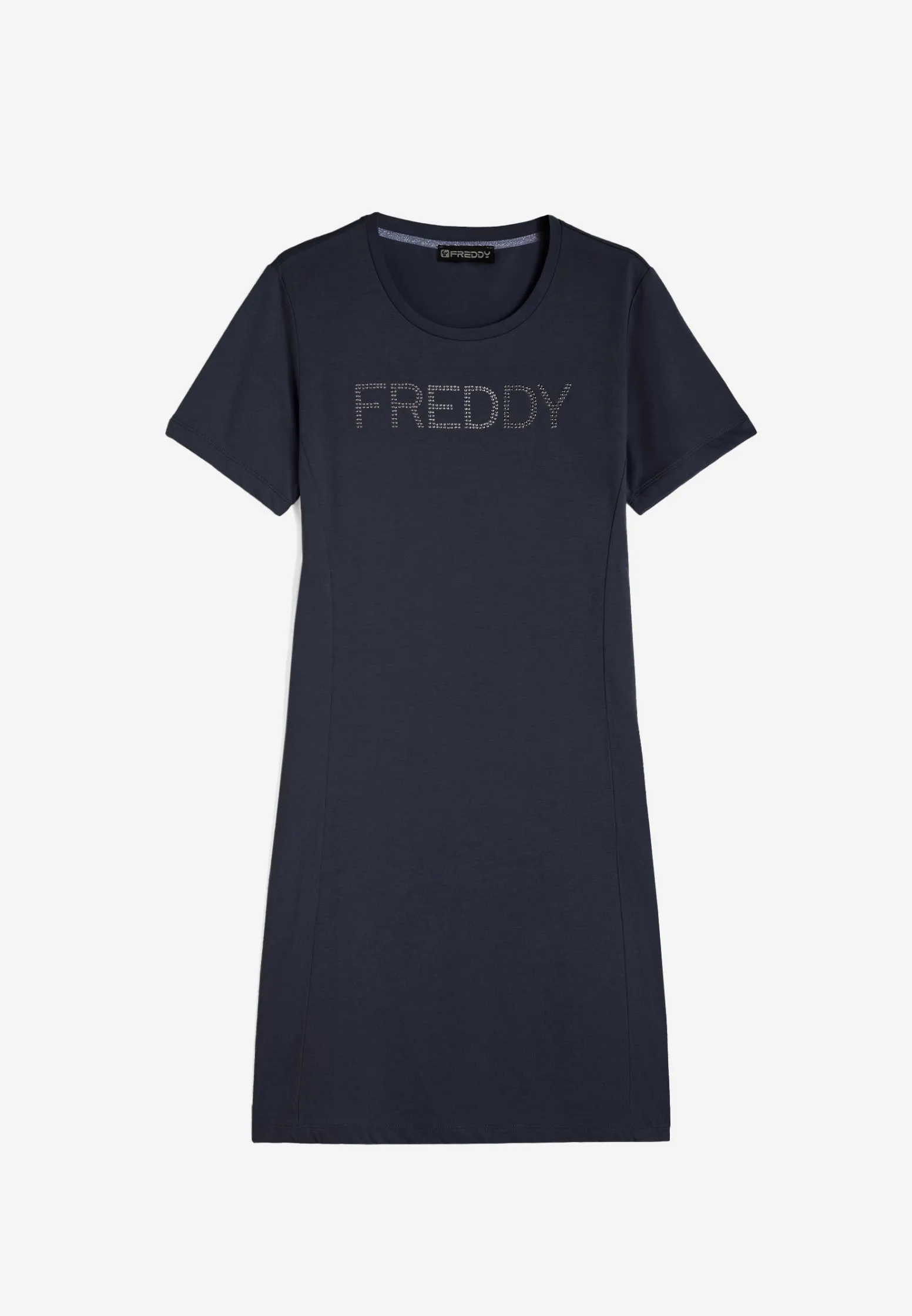 Freddy Abito in jersey con maxi logo composto da borchie metal-Donna Abiti