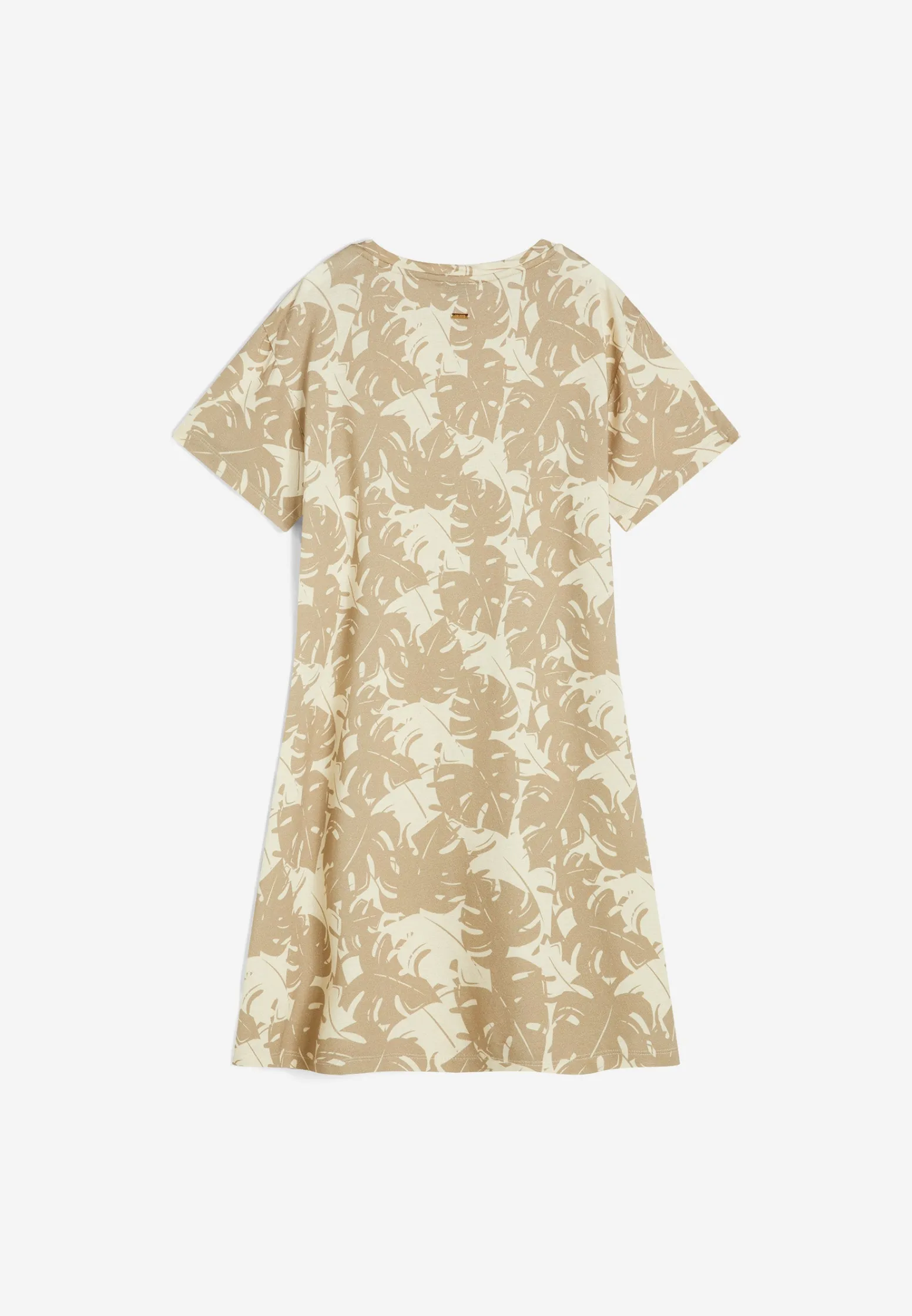 Freddy Abito skater in jersey modal stampa tropical all over-Donna Abiti