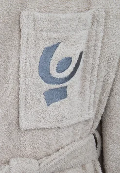 Freddy Accappatoio Beige in Spugna con Logo Ricamato e Tasche-Donna Accessori Sportivi|Accessori Sportivi