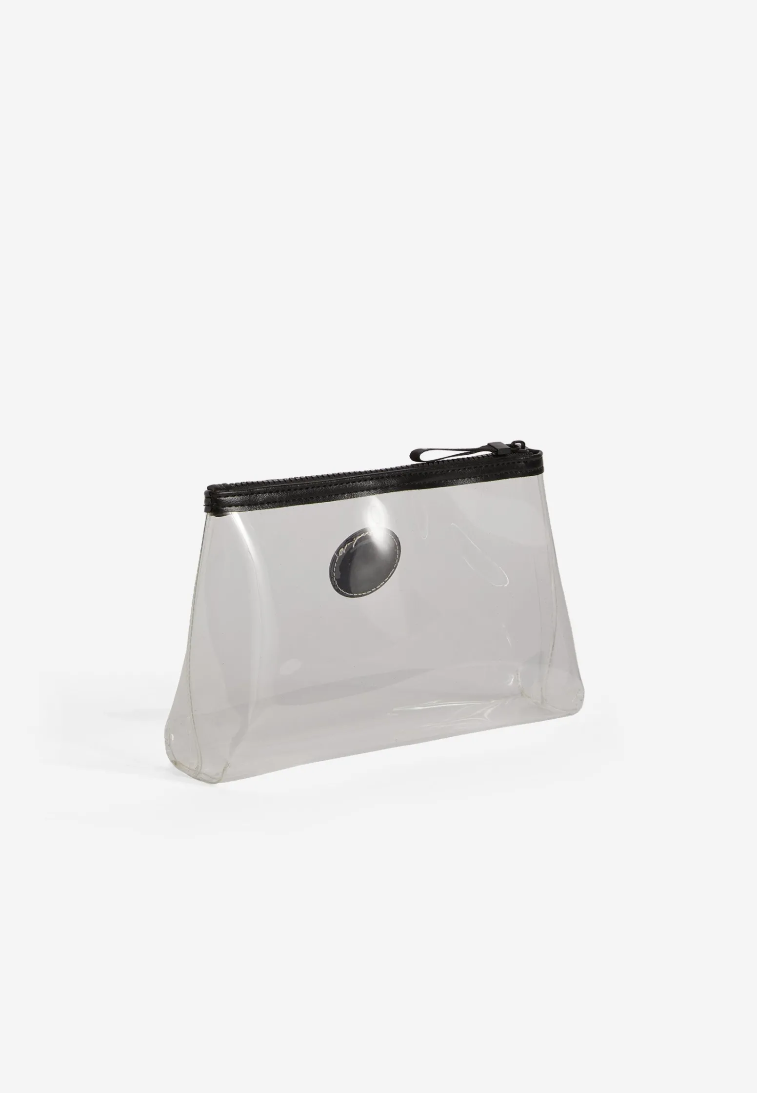 Freddy Beauty case grande in pvc trasparente-Donna Borse E Zaini