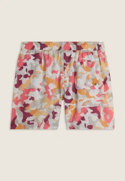 Freddy Bermuda Mare Camouflage con Bande Monocolore-Uomo Costumi Da Bagno