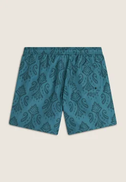Freddy Bermuda Mare con Fantasia Floreale-Uomo Costumi Da Bagno