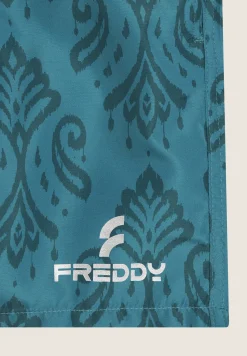 Freddy Bermuda Mare con Fantasia Floreale-Uomo Costumi Da Bagno