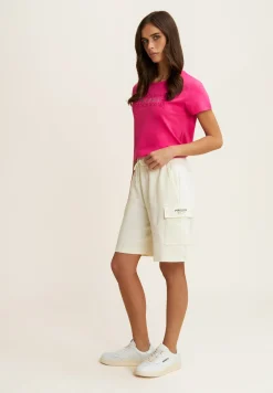 Freddy Bermuda Sportivi con Tasche Cargo-Donna Shorts