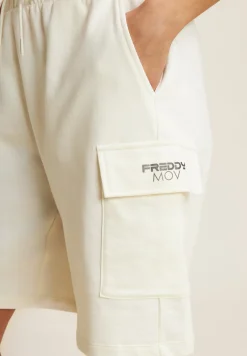 Freddy Bermuda Sportivi con Tasche Cargo-Donna Shorts