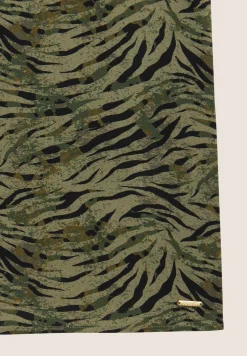Freddy Blusa animalier in viscosa con scollo a V-Donna Top E Canotte