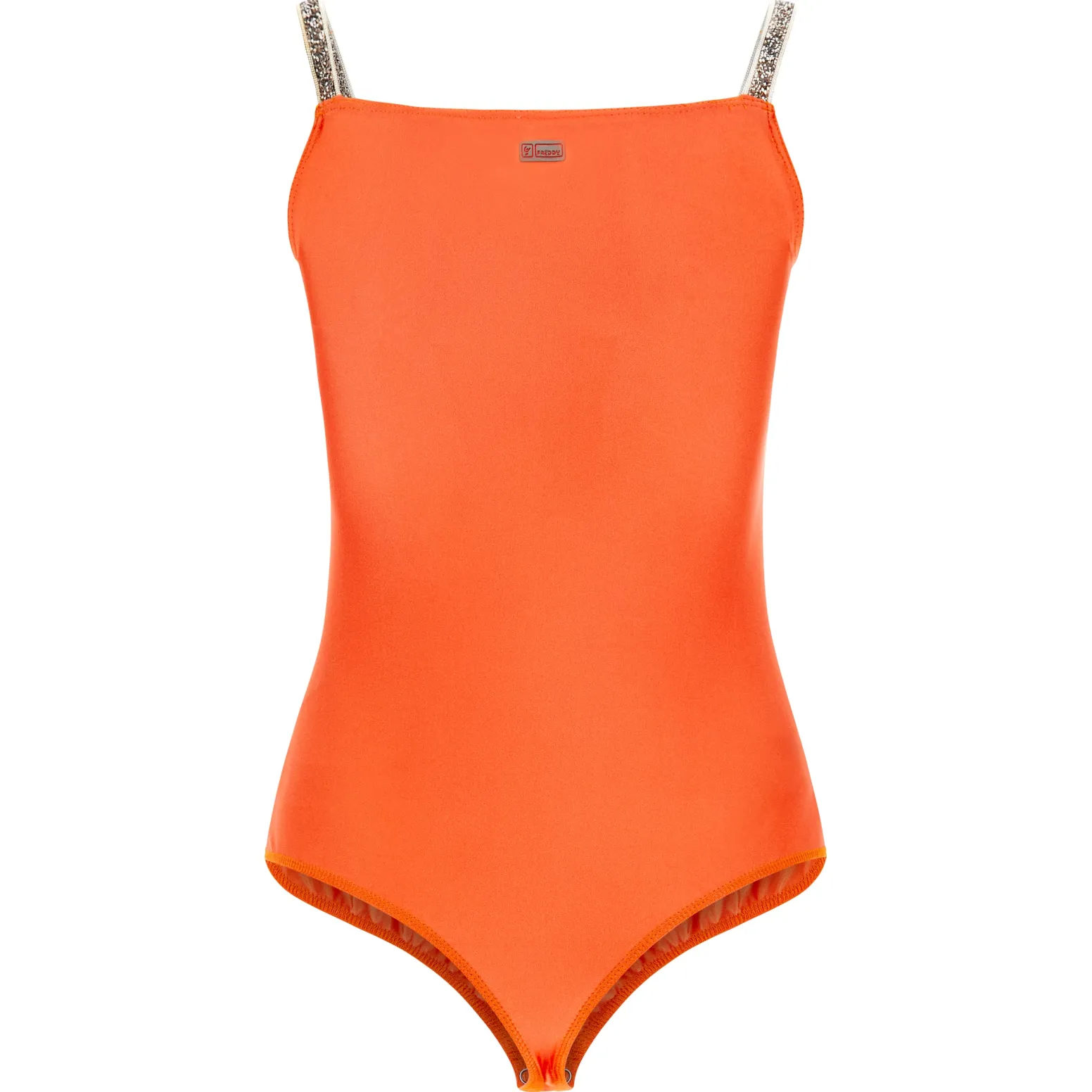 Freddy Body in jersey con scollo dritto e spalline elasticizzate-Donna Body
