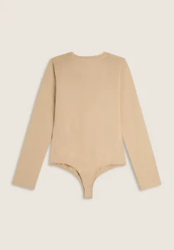 Freddy Body scollo quadrato in jersey decorato da strass-Donna Body