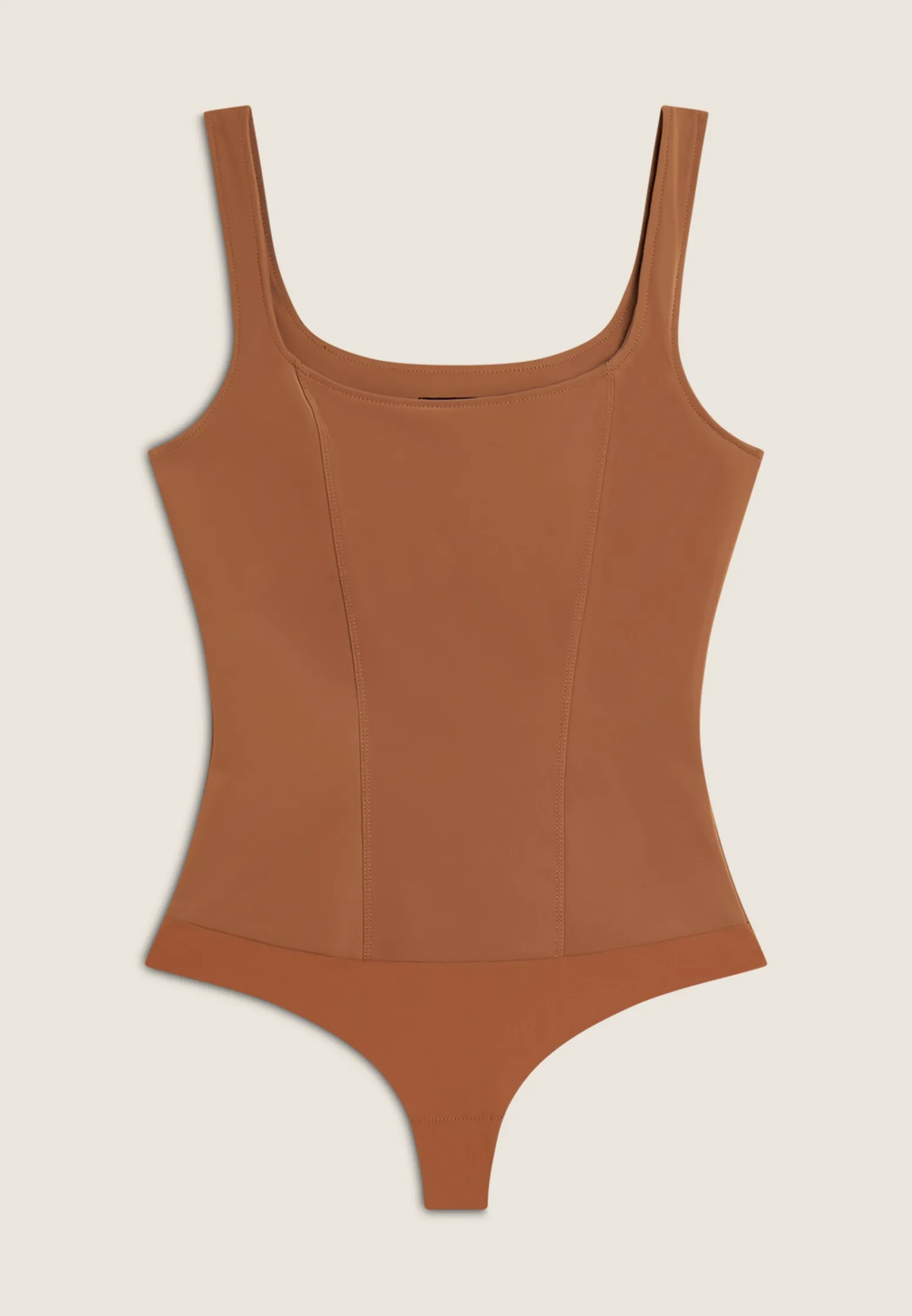 Freddy Body scollo quadrato in similpelle lucida-Donna Body