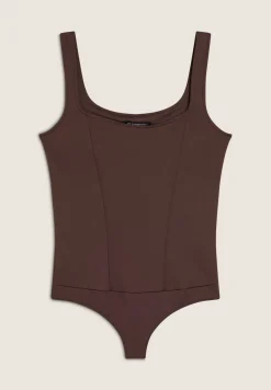 Freddy Body scollo quadrato in tessuto altamente traspirante-Donna Body