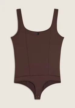 Freddy Body scollo quadrato in tessuto altamente traspirante-Donna Body