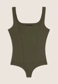 Freddy Body scollo quadrato in tessuto brevettato traspirante-Donna Body