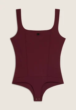 Freddy Body scollo quadrato in tessuto brevettato traspirante-Donna Body