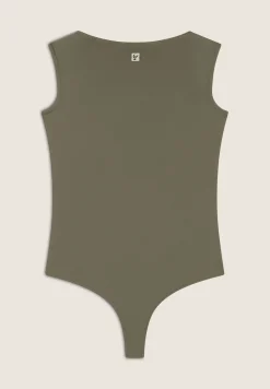Freddy Body senza maniche con scollo quadrato-Donna Body