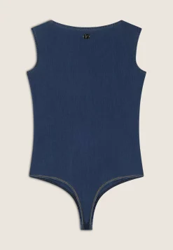 Freddy Body senza maniche in jersey TENCEL™ effetto denim-Donna Body