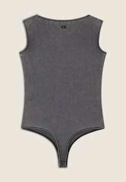 Freddy Body senza maniche in jersey TENCEL™ effetto denim-Donna Body
