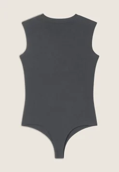 Freddy Body senza maniche in jersey stretch con logo strass-Donna Body