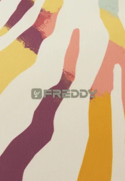 Freddy Borsa Shopper in canvas animalier con zip-Donna Borse E Zaini