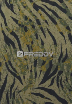 Freddy Borsa Shopper in canvas animalier con zip-Donna Borse E Zaini