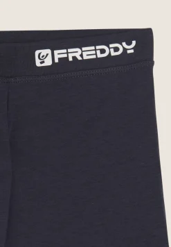 Freddy Boxer Uomo Aderenti con Gamba Corta e Logo-Uomo Underwear