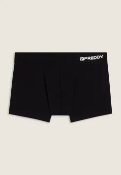 Freddy Boxer Uomo Aderenti con Gamba Corta e Logo-Uomo Underwear