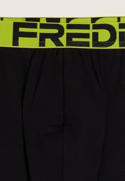 Freddy Boxer Uomo con Elastico Jacquard Colorato e Maxi Logo-Uomo Underwear
