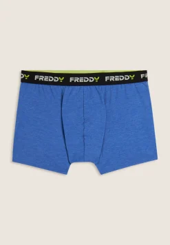 Freddy Boxer Uomo con Elastico Jacquard e Maxi Logo-Uomo Underwear