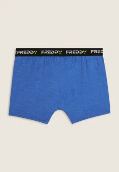 Freddy Boxer Uomo con Elastico Jacquard e Maxi Logo-Uomo Underwear