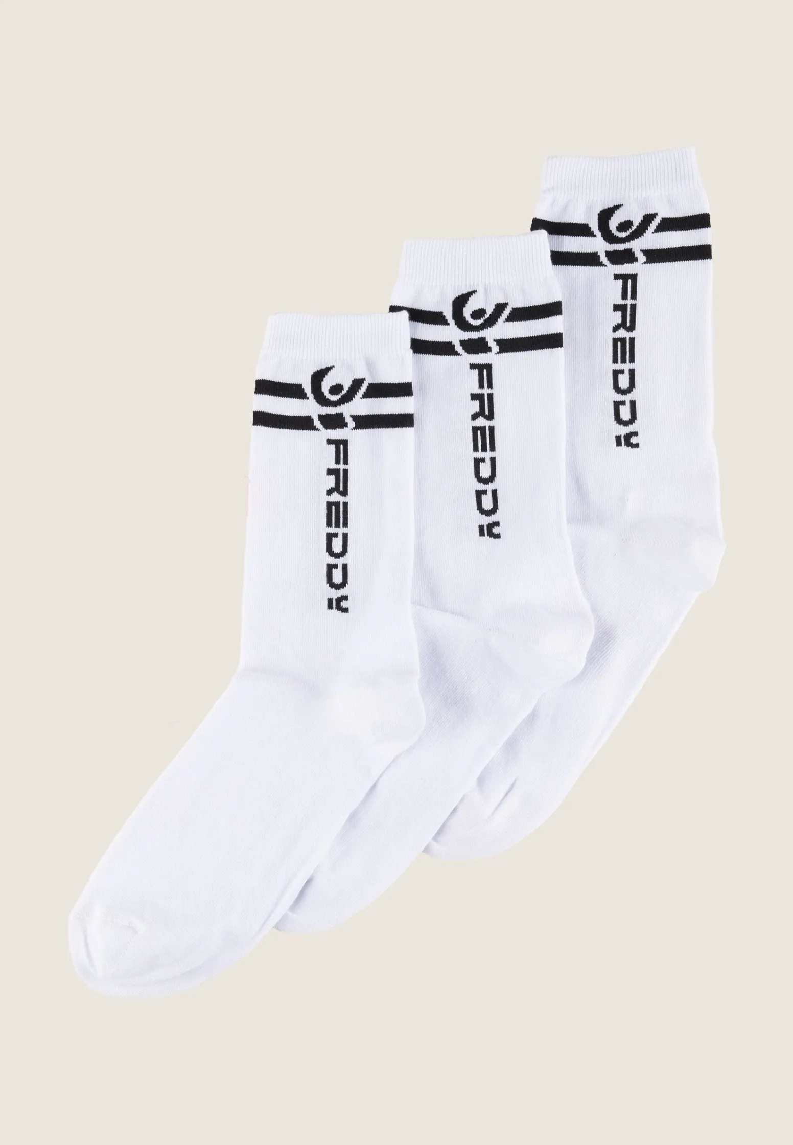 Freddy Calzini taglio medio con logo - Pack da 3 paia-Donna Accessori Sportivi|Accessori Sportivi