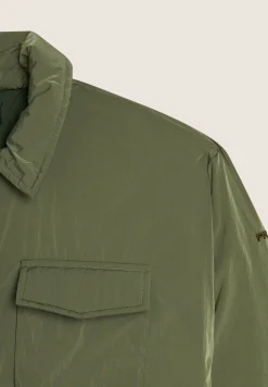 Freddy Camicia con imbottitura e fit oversize in nylon navtta-Donna Felpe