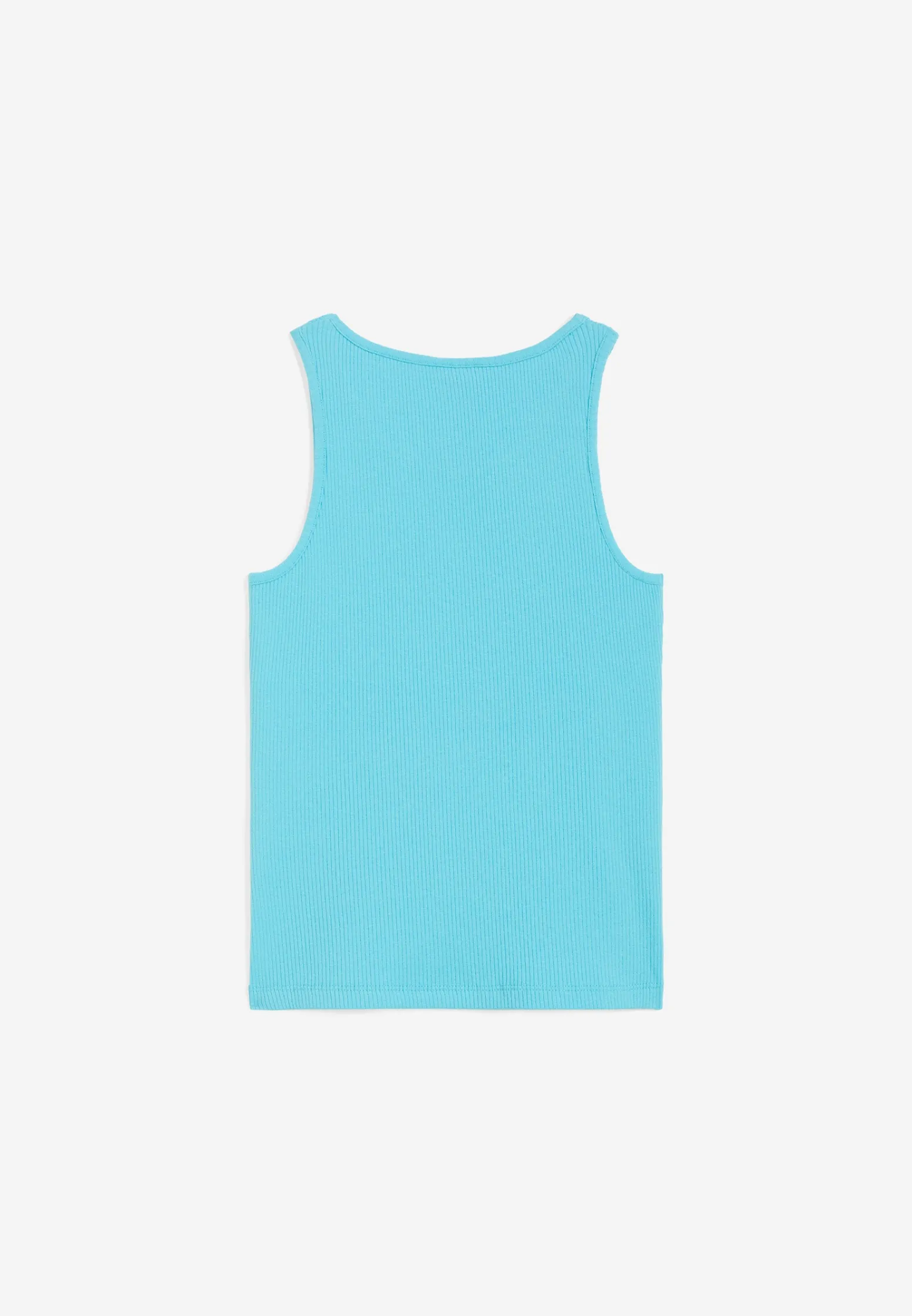 Freddy Canotta a costine da bambina con piccolo logo glitter- Top E Canotte