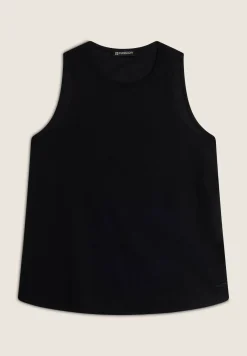 Freddy Canotta donna con scollo girocollo e fondo svasato-Donna Fitness|Top E Canotte