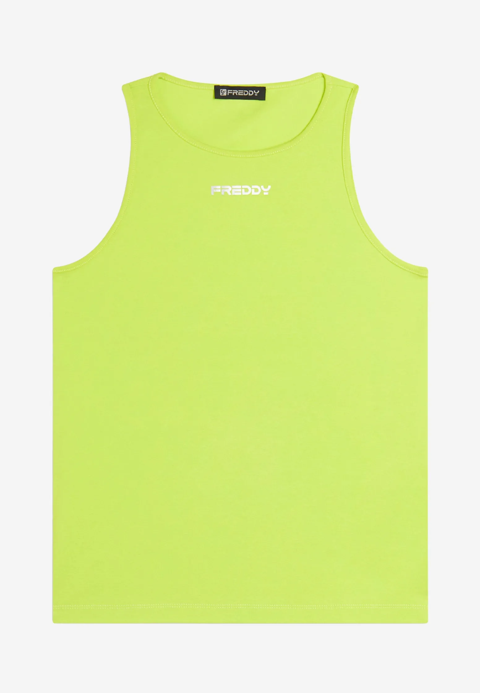 Freddy Canotta donna regular fit in cotone elasticizzato-Donna Top E Canotte