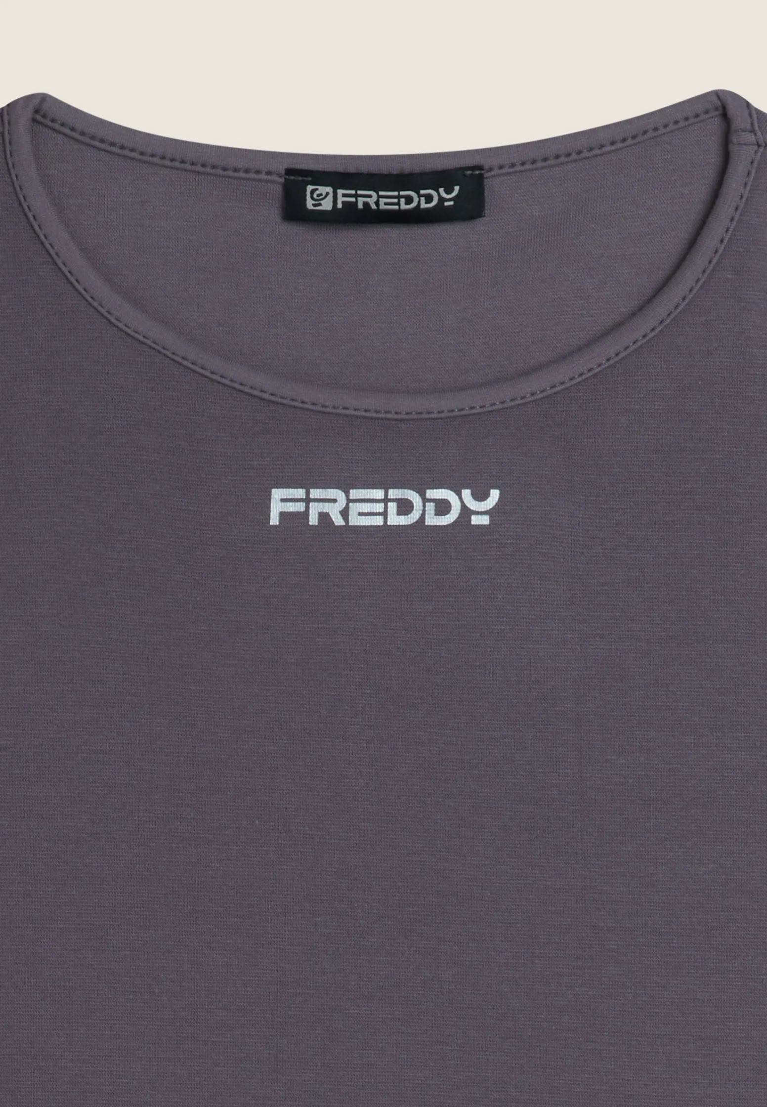 Freddy Canotta donna regular fit in cotone elasticizzato-Donna Top E Canotte