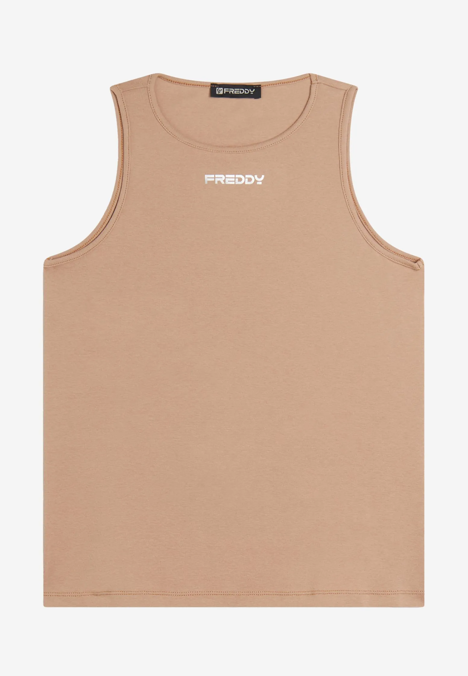 Freddy Canotta donna regular fit in cotone elasticizzato-Donna Top E Canotte