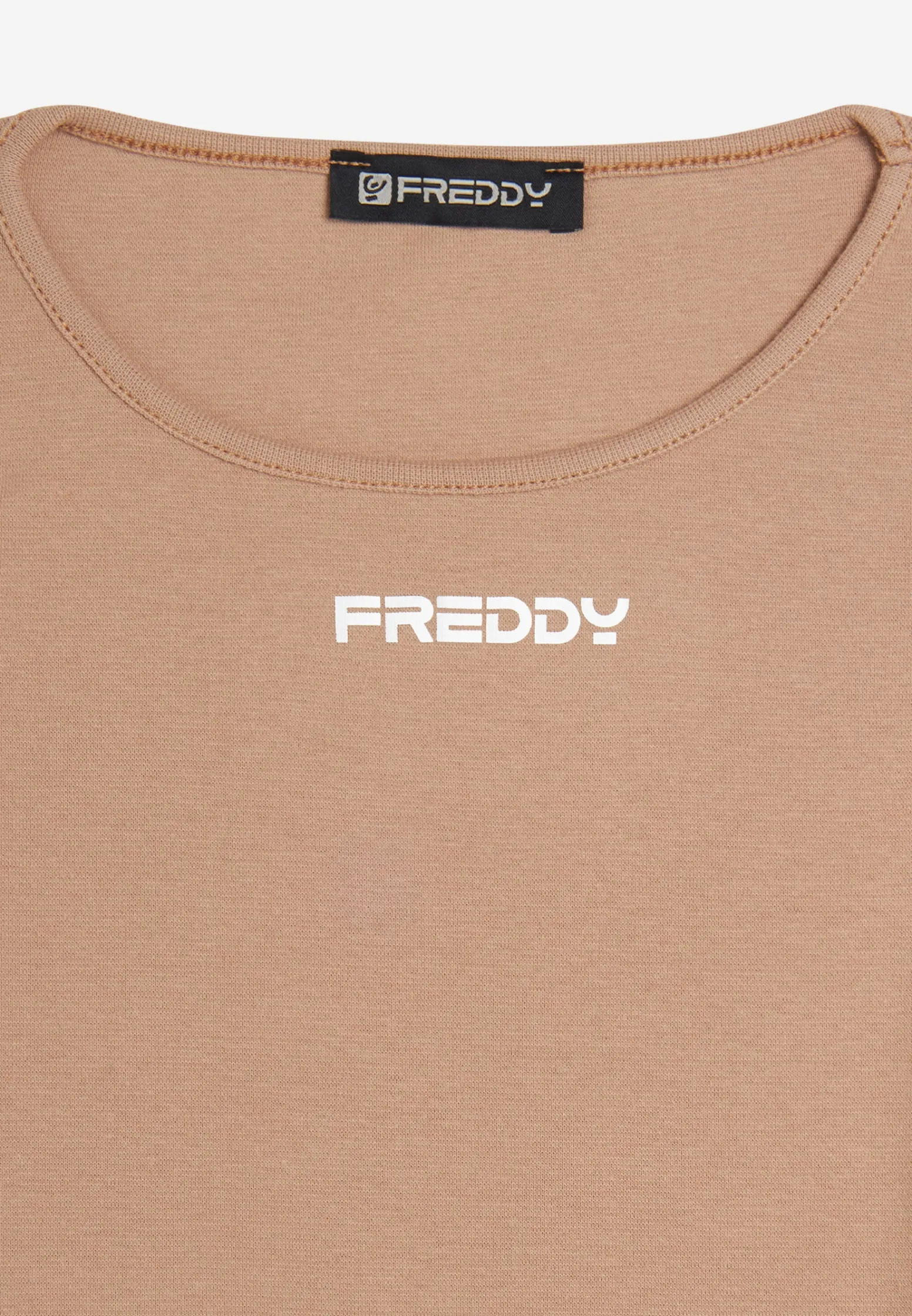 Freddy Canotta donna regular fit in cotone elasticizzato-Donna Top E Canotte