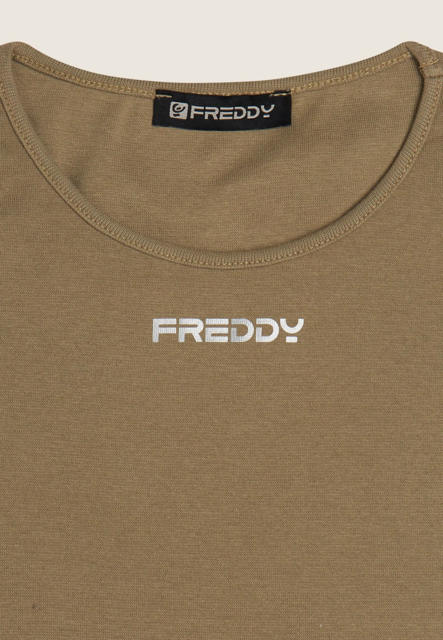 Freddy Canotta donna regular fit in cotone elasticizzato-Donna Top E Canotte
