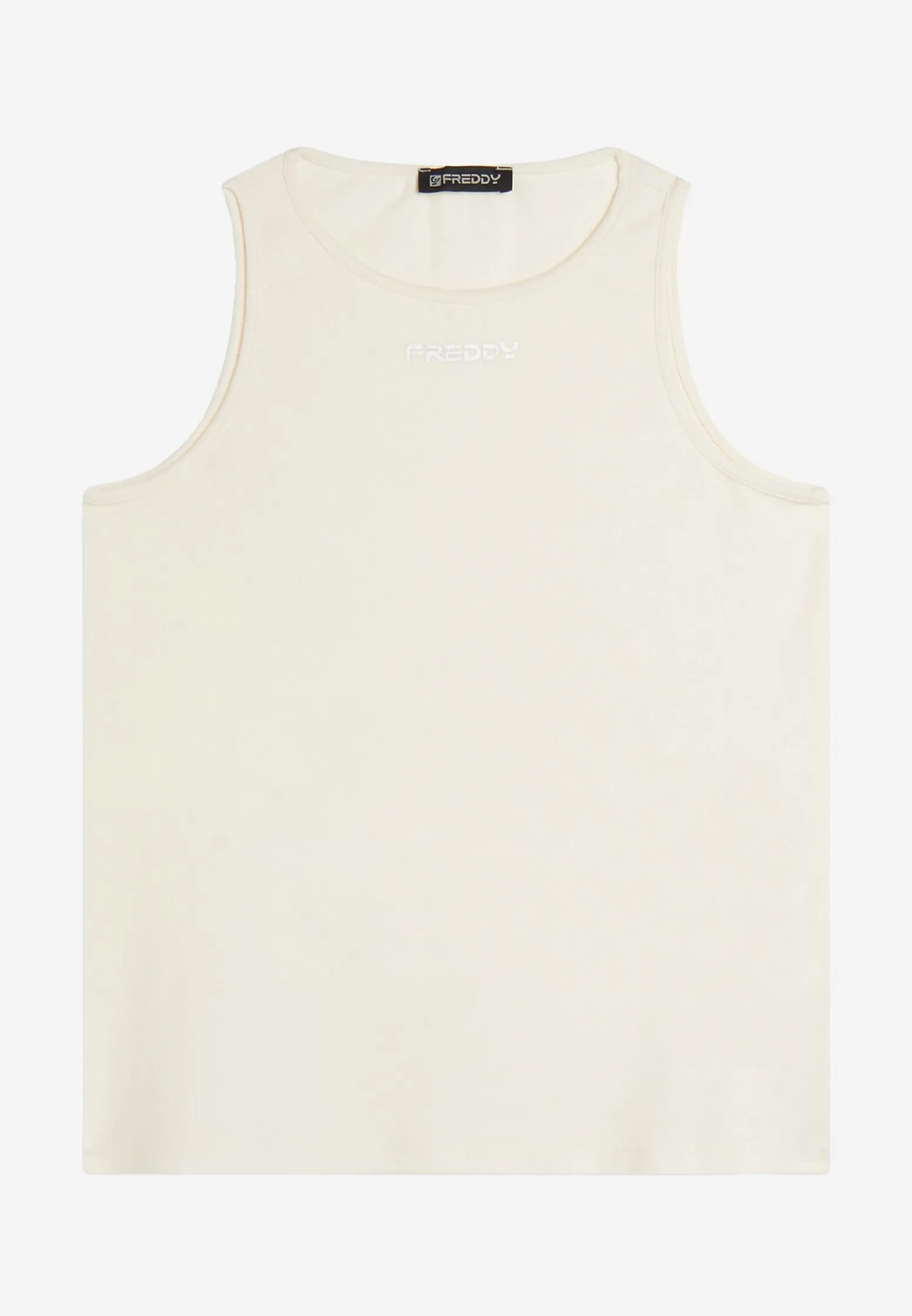 Freddy Canotta donna regular fit in cotone elasticizzato-Donna Top E Canotte
