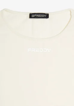 Freddy Canotta donna regular fit in cotone elasticizzato-Donna Top E Canotte