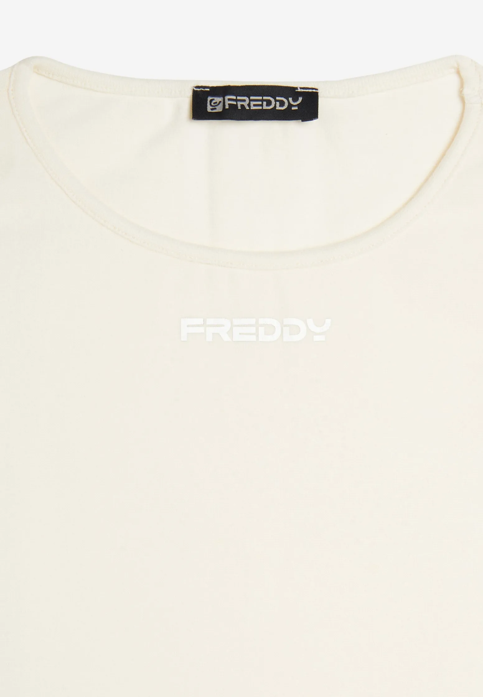 Freddy Canotta donna regular fit in cotone elasticizzato-Donna Top E Canotte