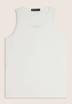 Freddy Canotta donna regular fit in cotone elasticizzato-Donna Top E Canotte