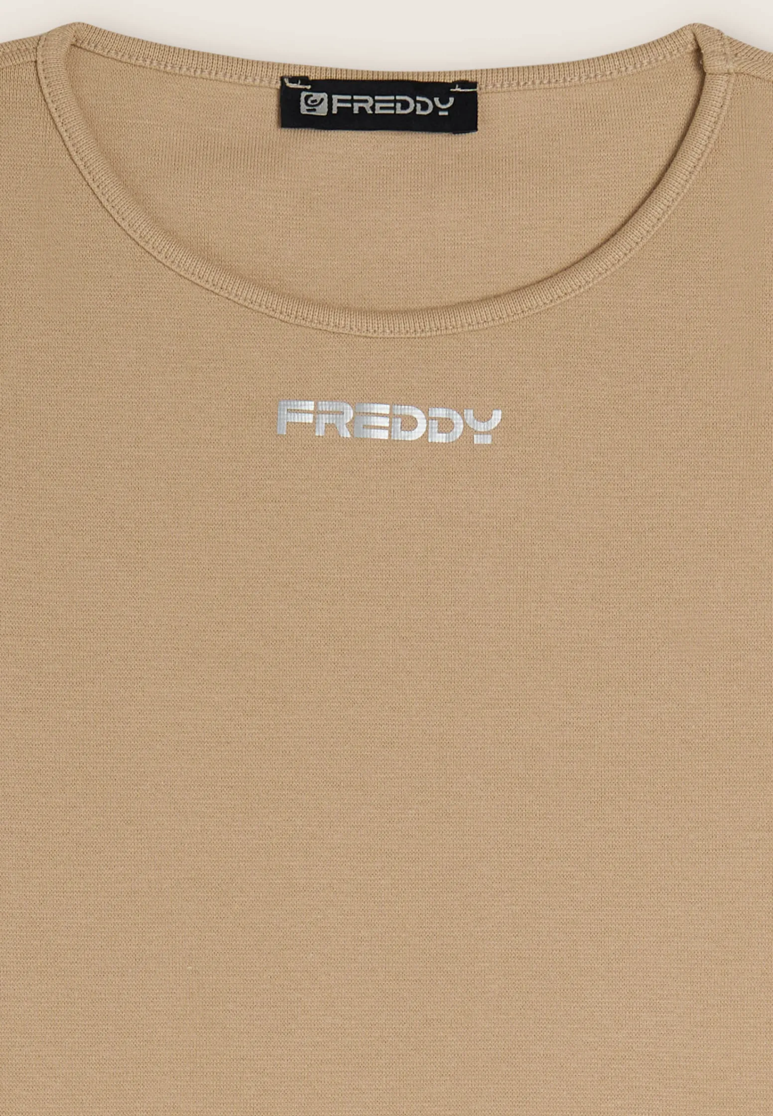 Freddy Canotta donna regular fit in cotone elasticizzato-Donna Top E Canotte