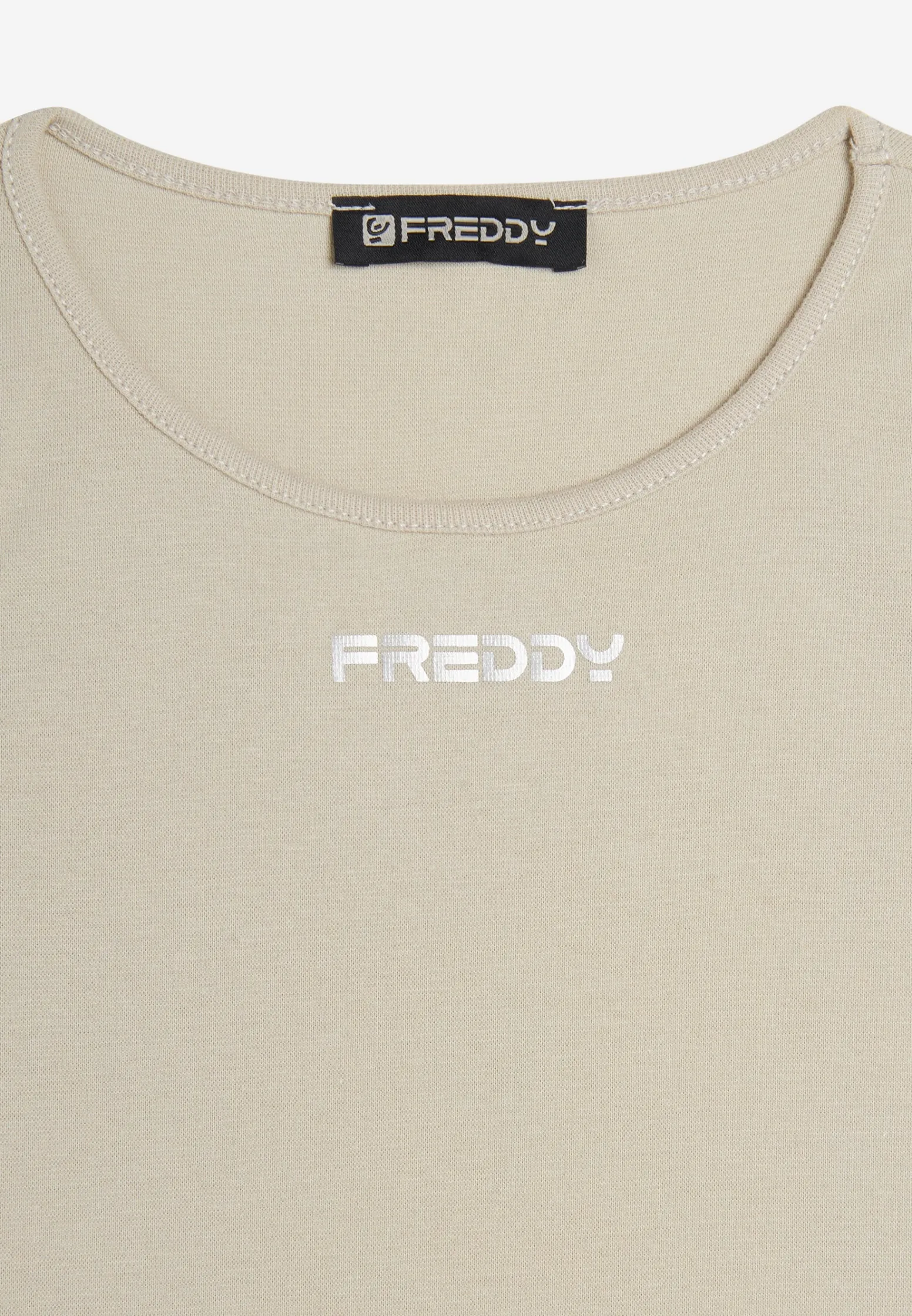 Freddy Canotta donna regular fit in cotone elasticizzato-Donna Top E Canotte