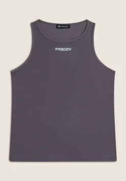 Freddy Canotta donna regular fit in cotone elasticizzato-Donna Top E Canotte