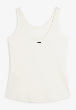 Freddy Canotta in cotone elasticizzato con ampio scollo posteriore-Donna Top E Canotte
