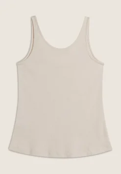 Freddy Canotta in cotone elasticizzato con ampio scollo posteriore-Donna Top E Canotte