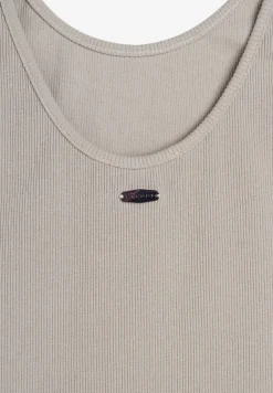 Freddy Canotta in cotone elasticizzato con ampio scollo posteriore-Donna Top E Canotte
