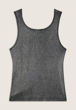 Freddy Canotta in jersey viscosa coated con scollo ampio-Donna T-shirts